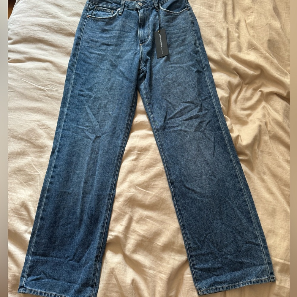 Just Black Denim High Rise Dad Jean